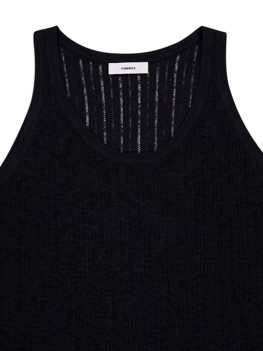 pointelle knit tank - 3