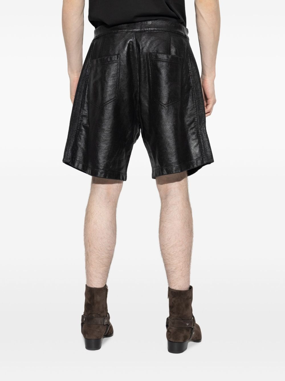 Waxed shorts - 4