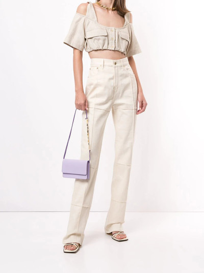 JACQUEMUS Le Haut Alzou top outlook