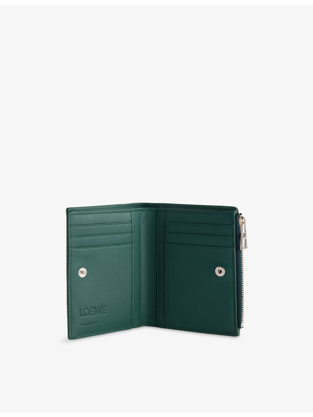 Slim Compact Leather Wallet - 4