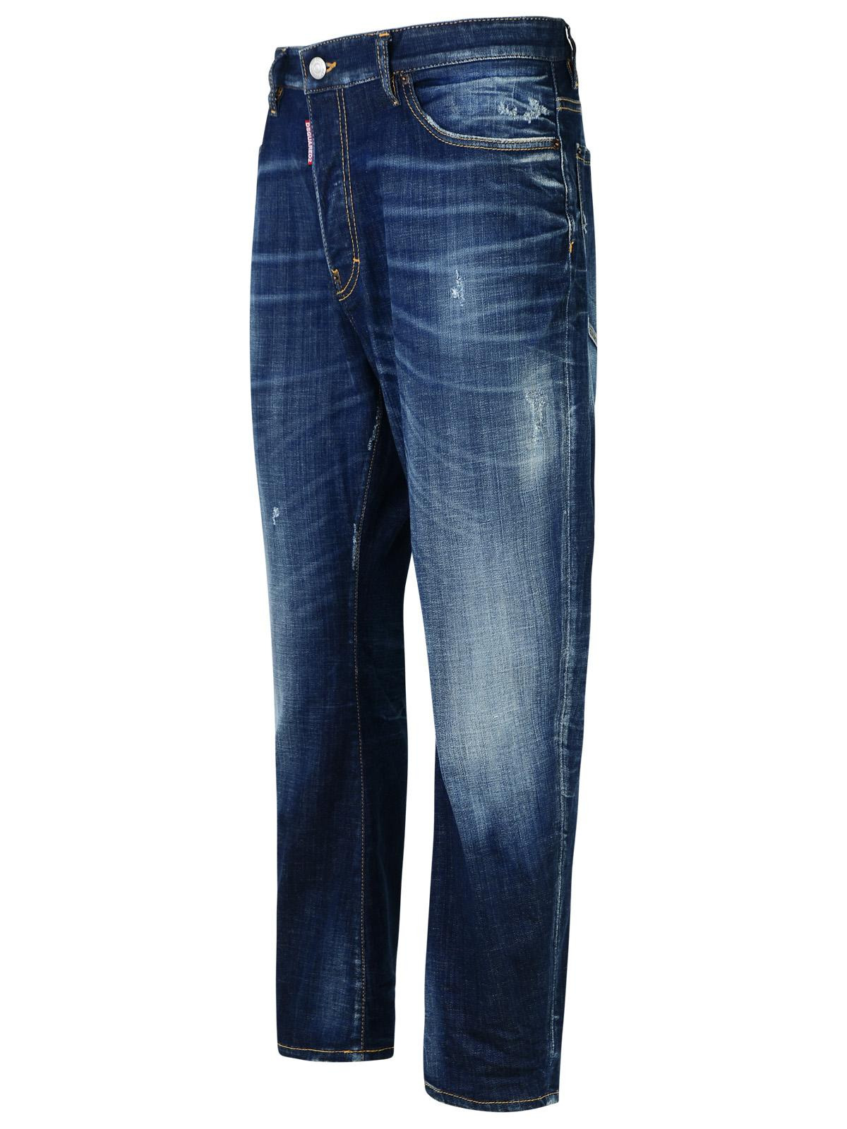 Dsquared2 'Bro' Blue Cotton Jeans Men - 2