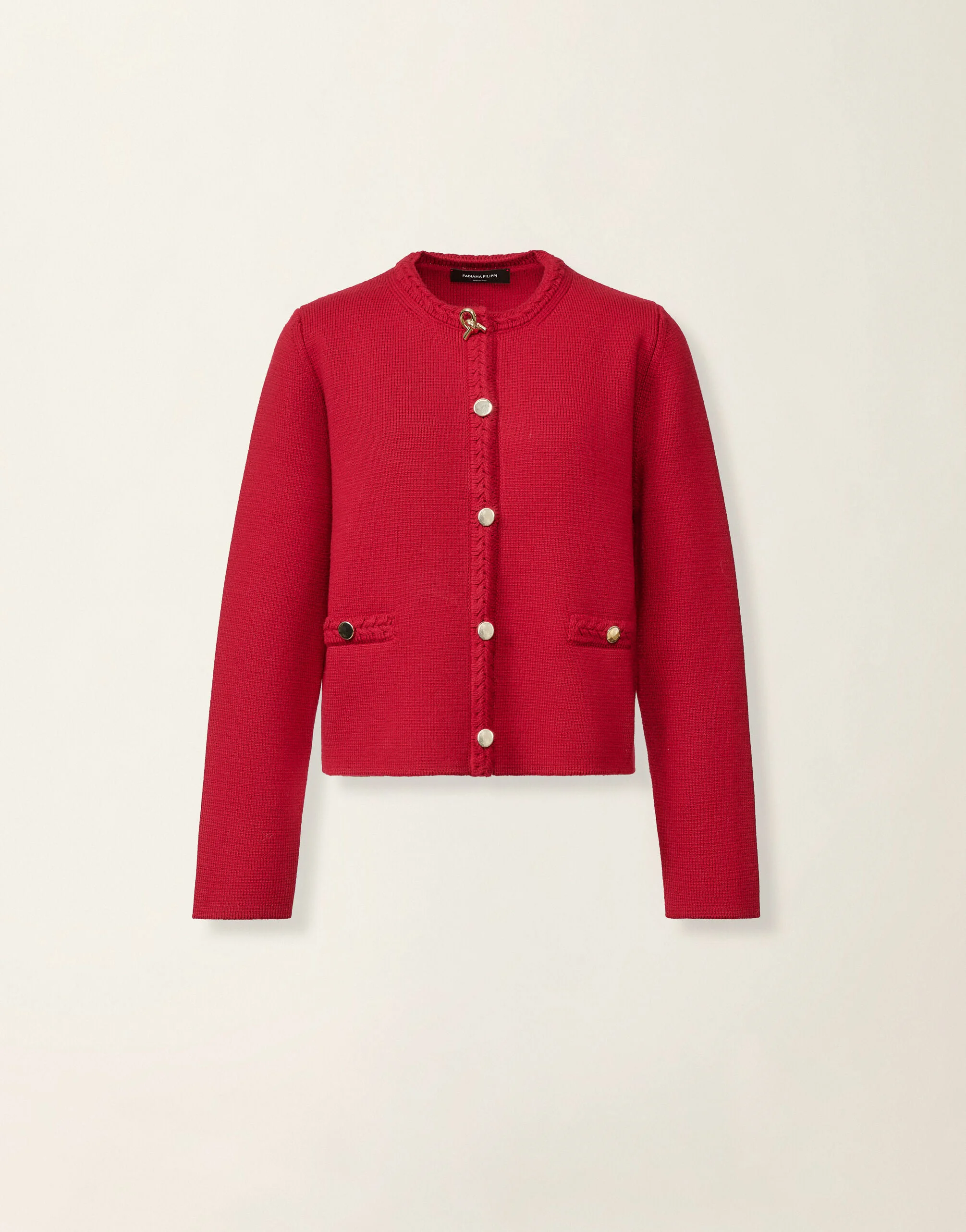 Merino wool cardigan - 1