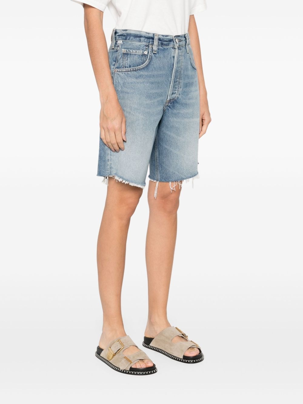 denim shorts - 3