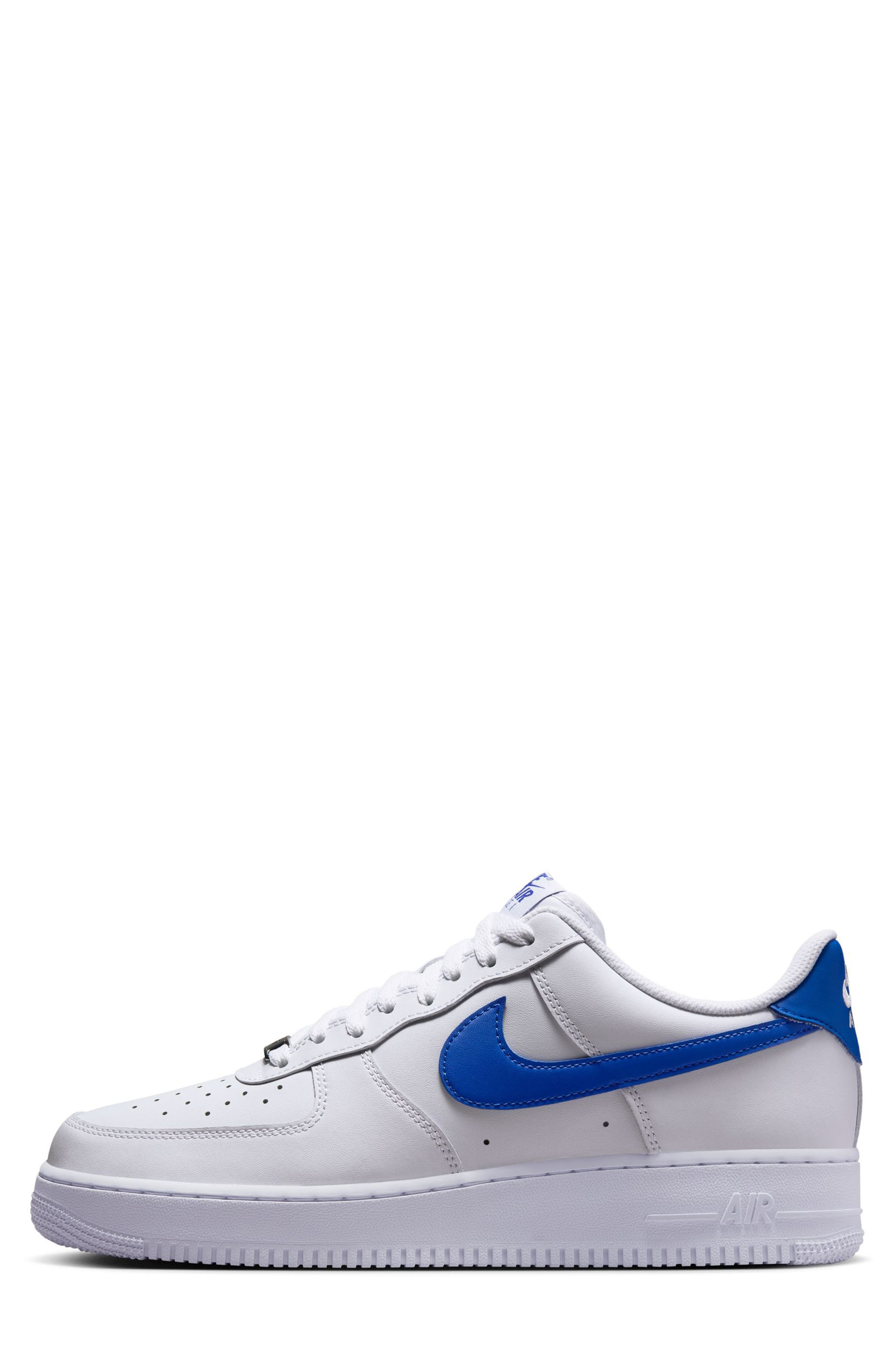 Nike Air Force 1 '07 Sneaker in White/Hyper Royal/White at Nordstrom - 2