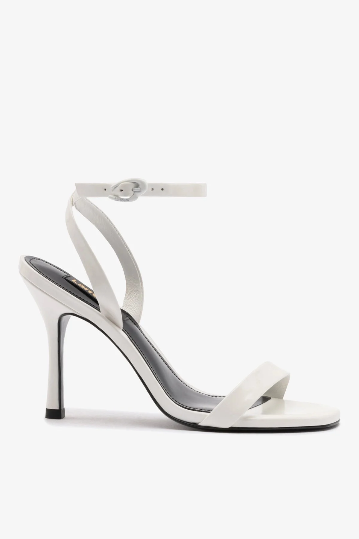 Veronina Sandal In White Patent Leather - 1