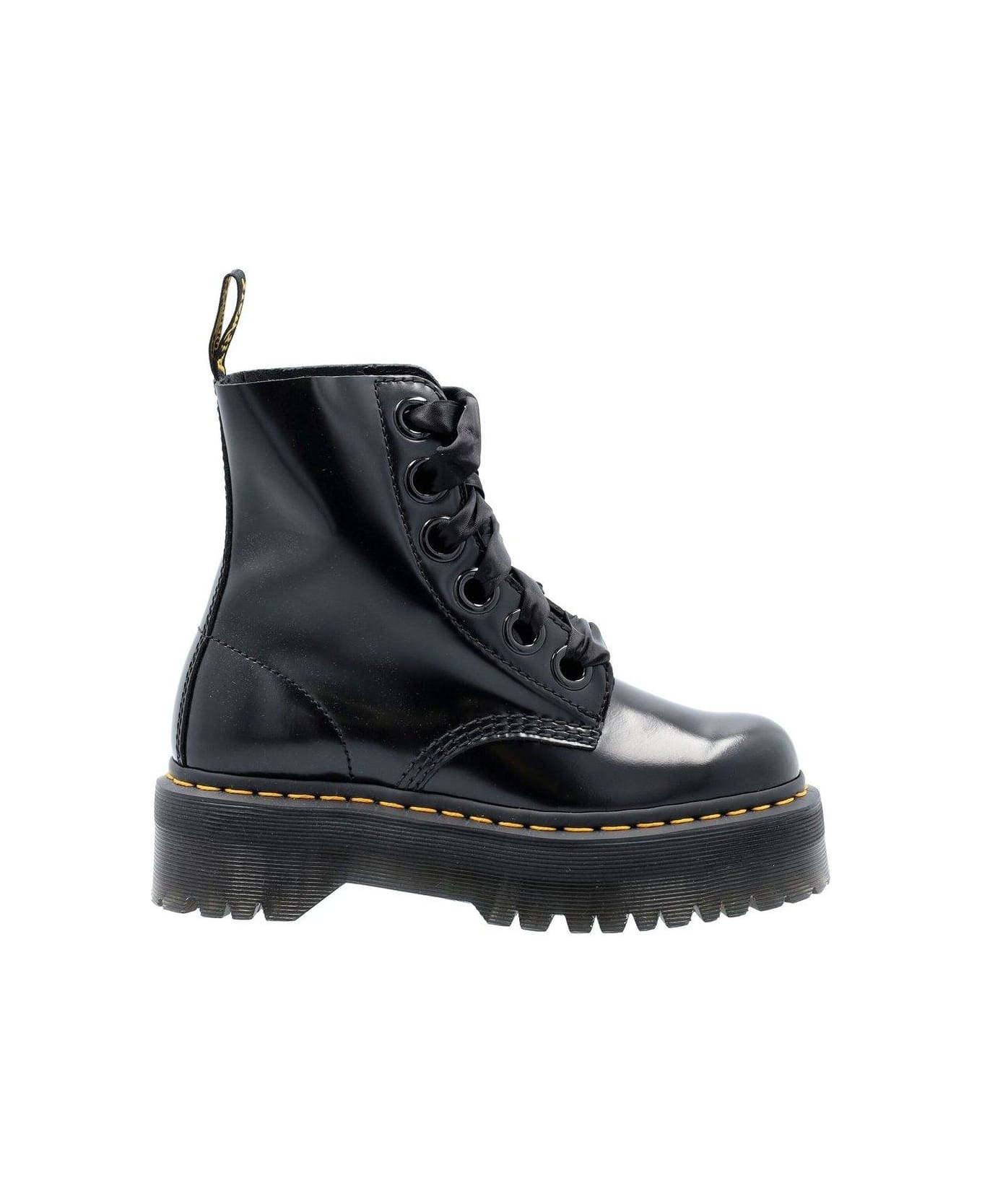 Molly Platform Lace-up Boots - 1