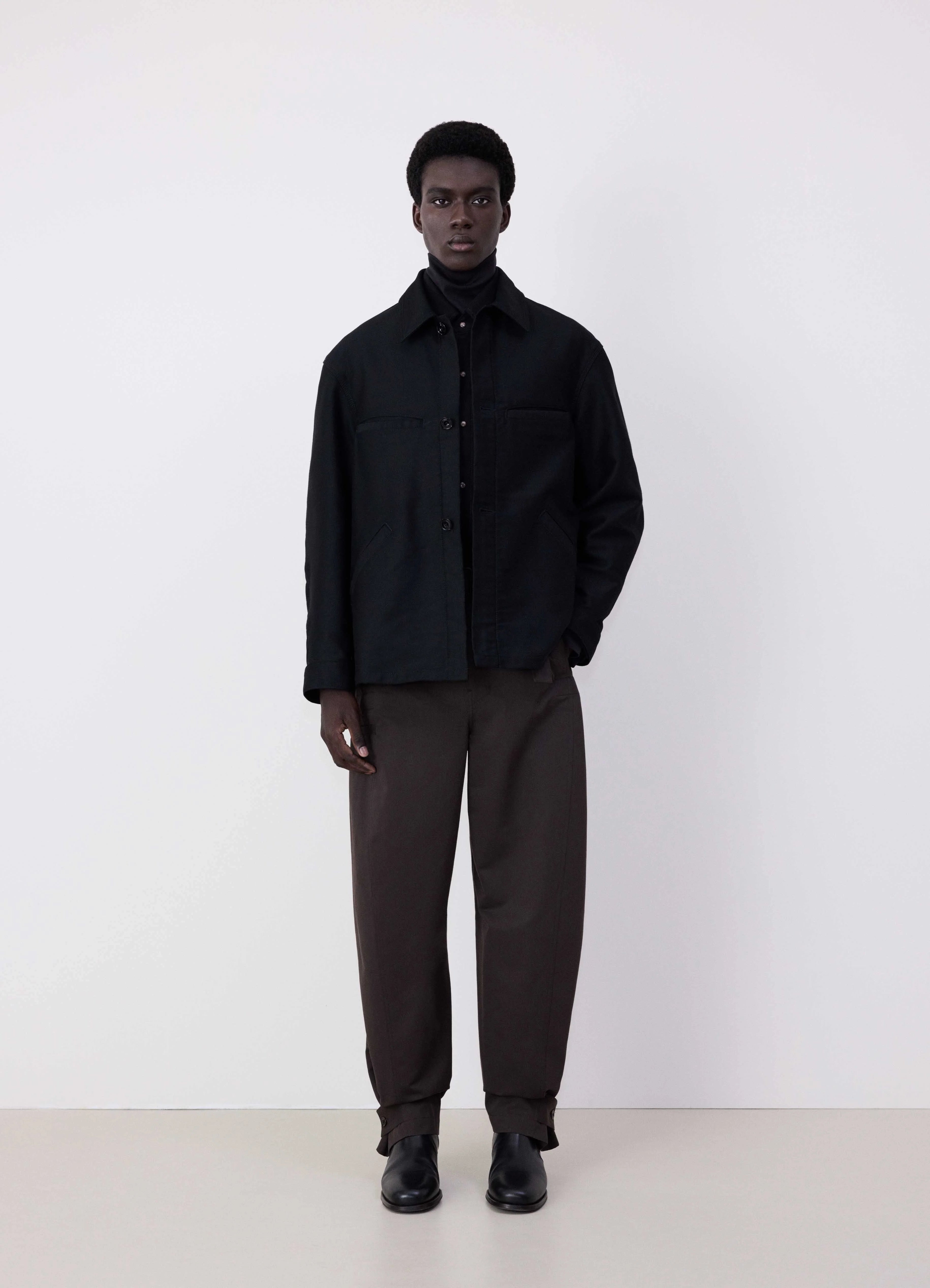 Lemaire TWISTED SLEEVE WORKWEAR JACKET | REVERSIBLE