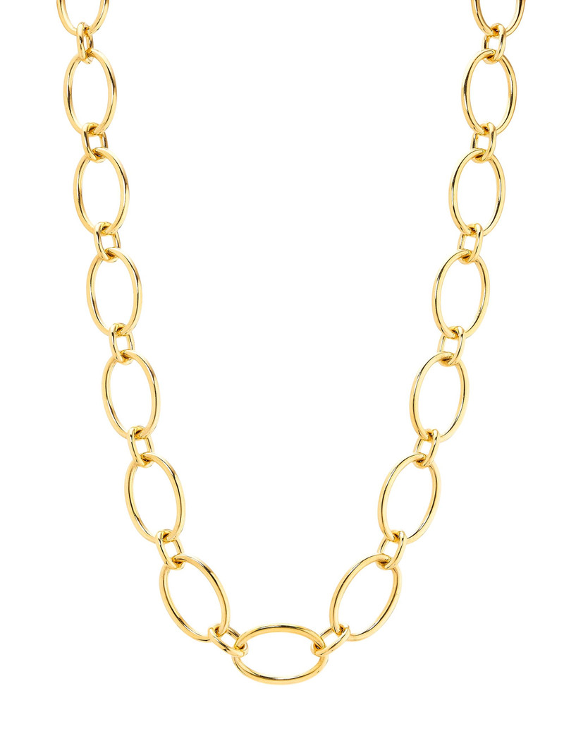 Women's 18K Yellow Gold Convertible Oval-Link Chain Necklace - Yellow Gold 1