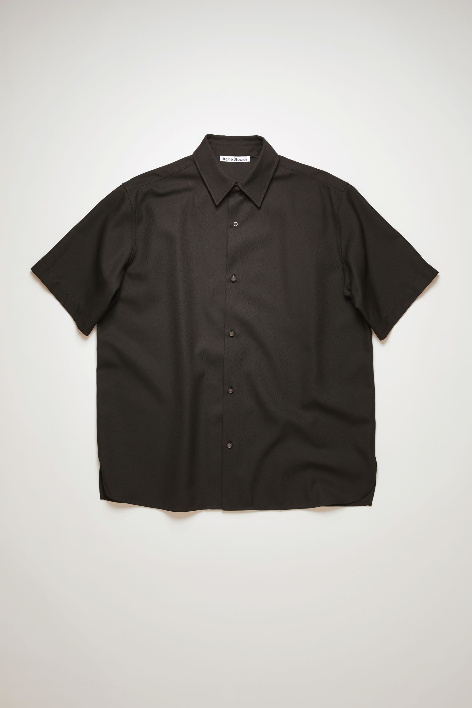 Short-sleeved shirt black - 1