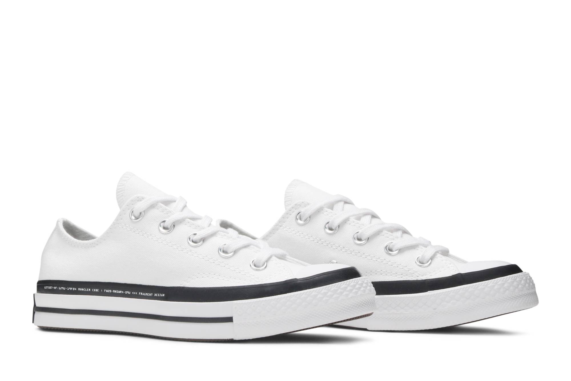 Fragment Design x Moncler x Chuck 70 Low 'White' - 8