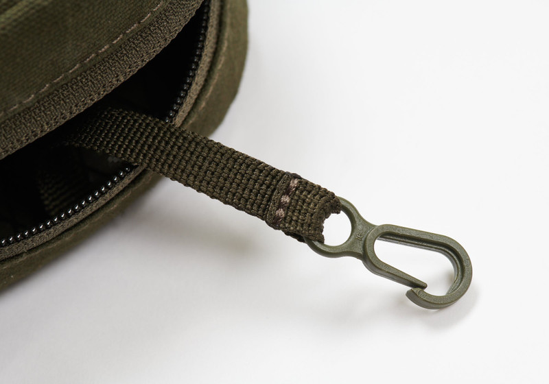 PALACE X-PAC COTTON CANVAS SHOT BAG OLIVE 7