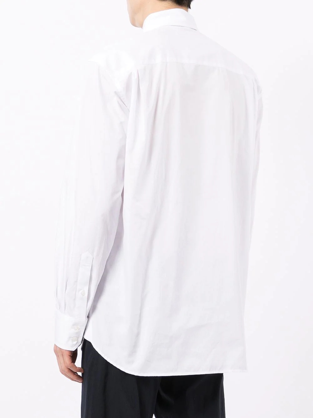 button-down relaxed shirt - 4