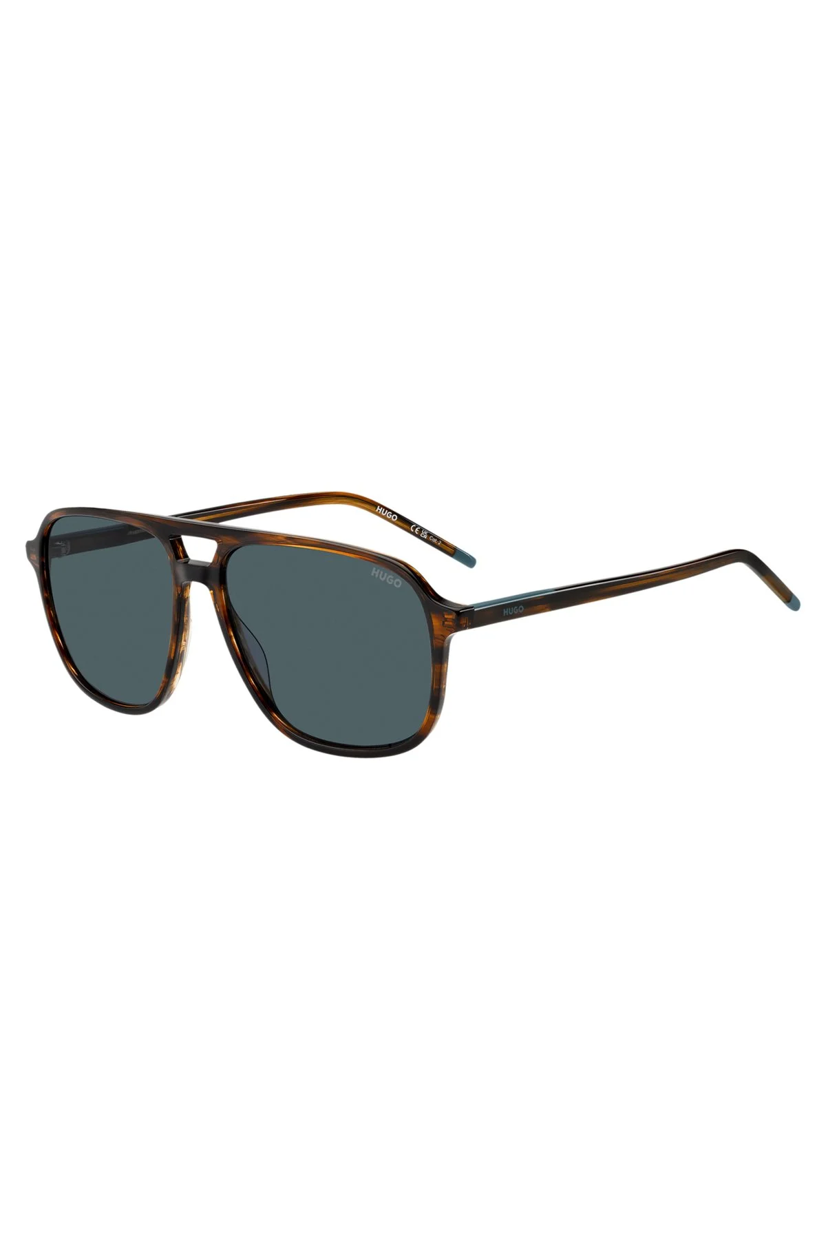 HORN-ACETATE SUNGLASSES WITH DOUBLE BRIDGE - 1