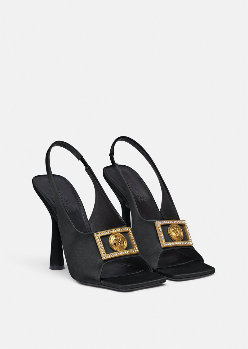VERSACE Medusa Crystal Sandals outlook
