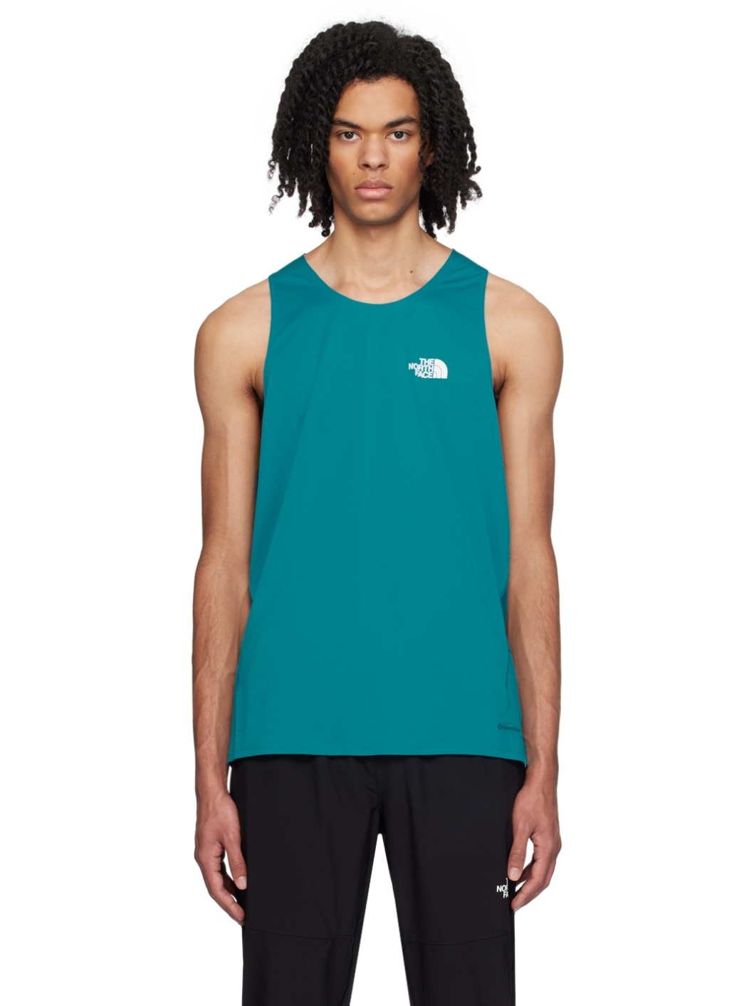 Blue High Trail Run Tank Top - 1