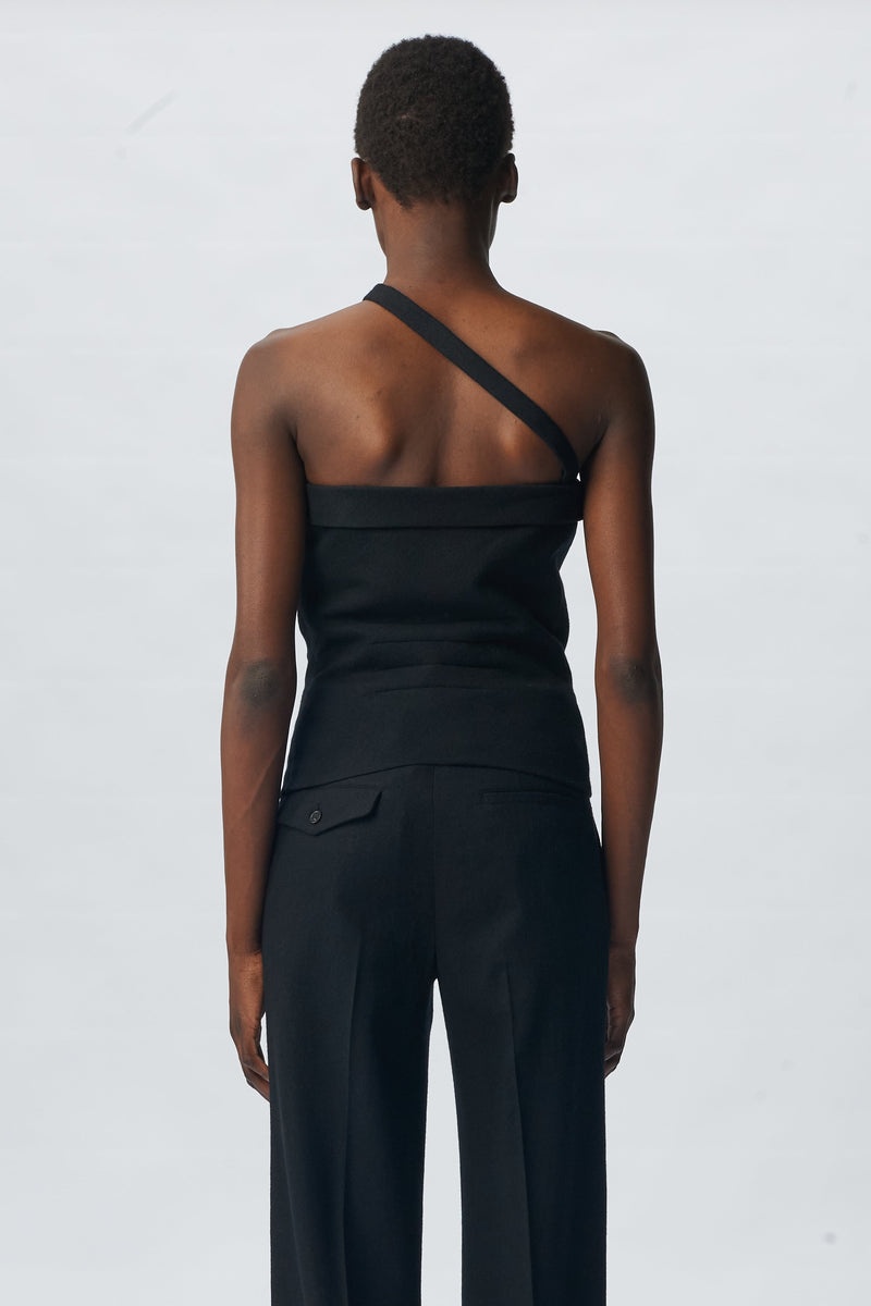 Oda Diagonal Strap Top - 3