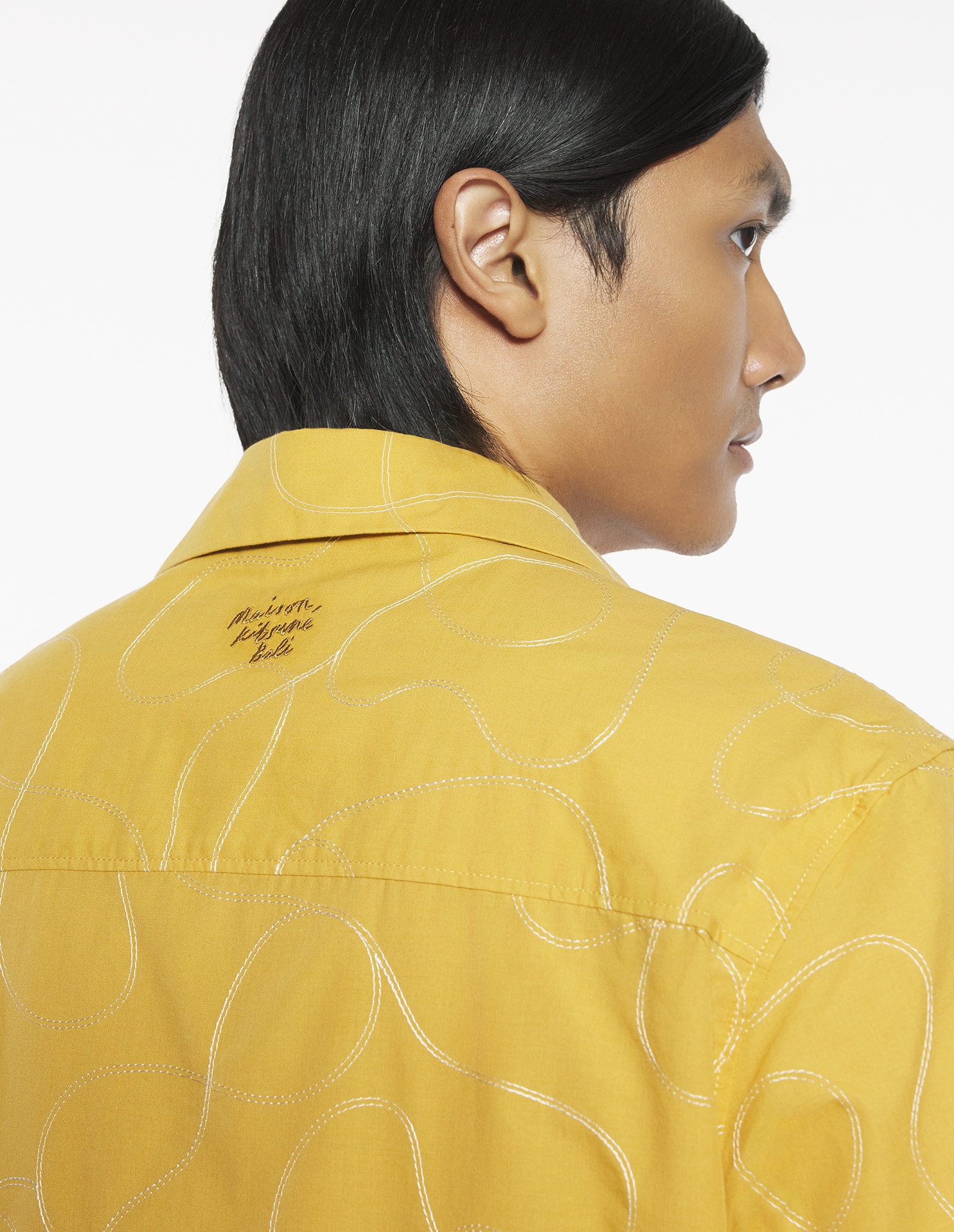 DESA DESIGN EMBROIDERED RESORT SHIRT - 6