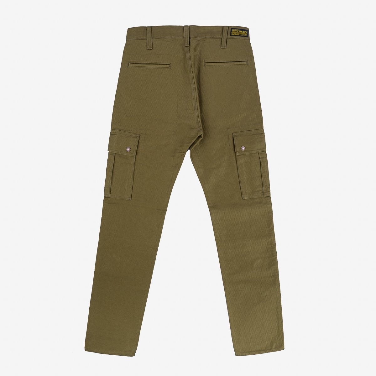 IHDR-502-KHA 12oz Cotton Whipcord Cargo Pants - Khaki - 5