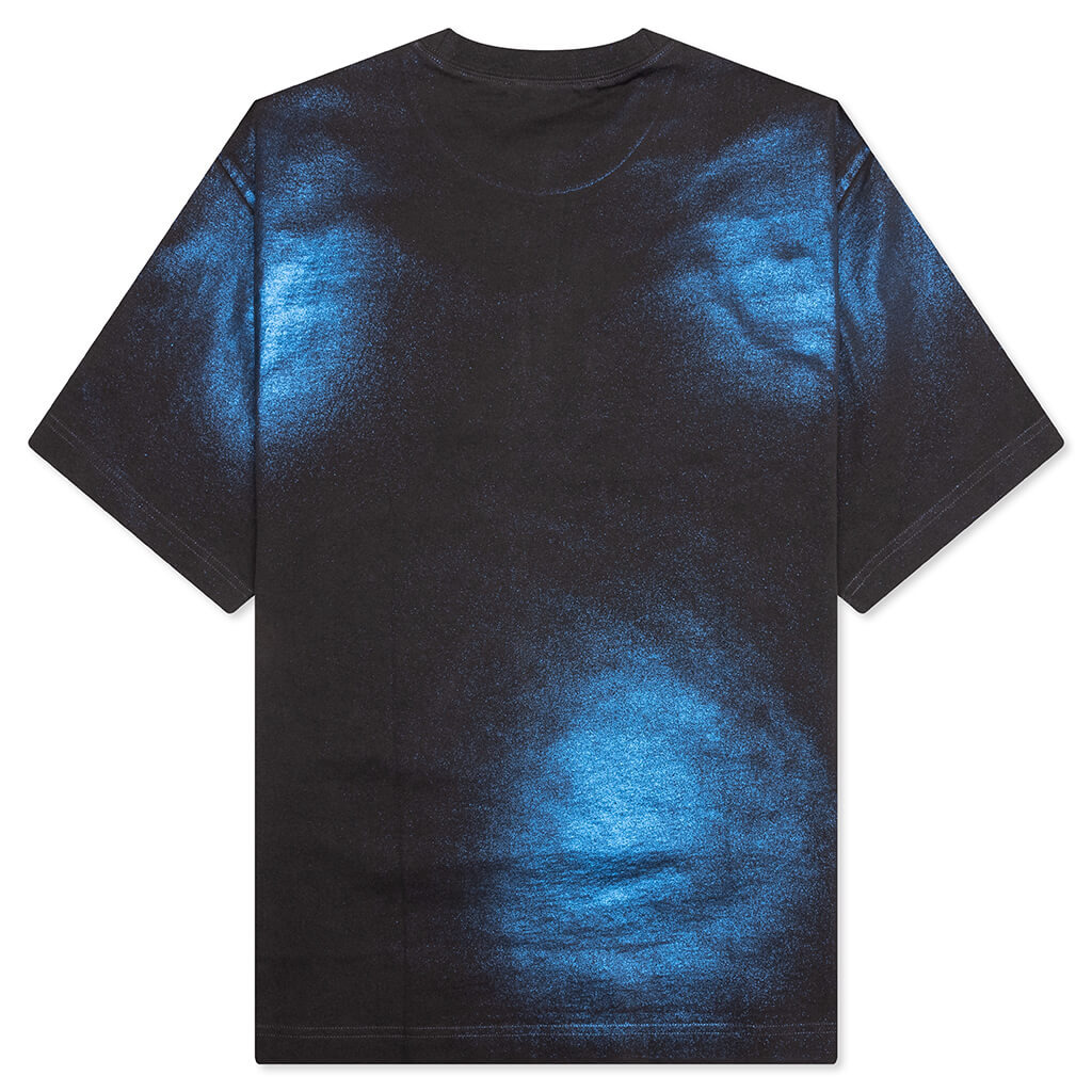 LOGO T-SHIRT - BLUE/KHAKI - 2