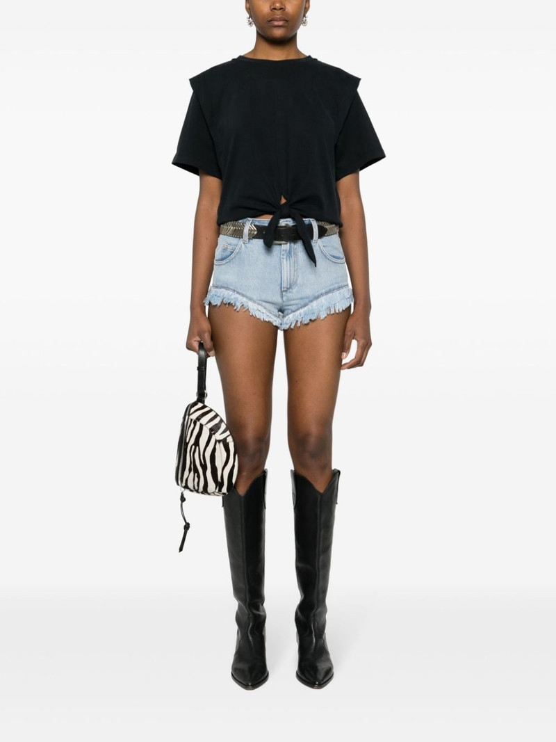 Isabel Marant Eneidao denim shorts outlook