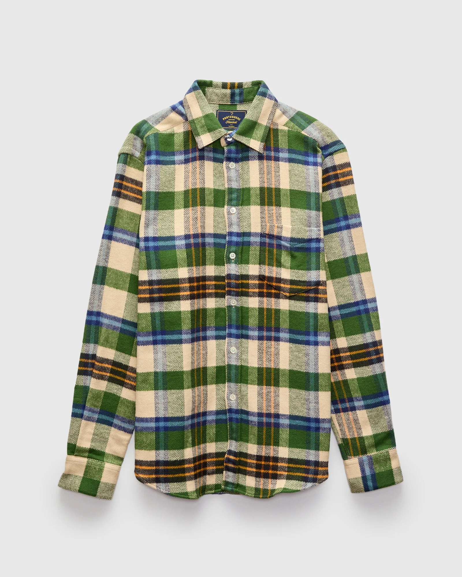 Harbor Button-Up Shirt in Pine - 1