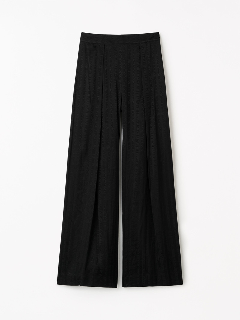 Cora Tiger Stripe Jacquard Trousers 1