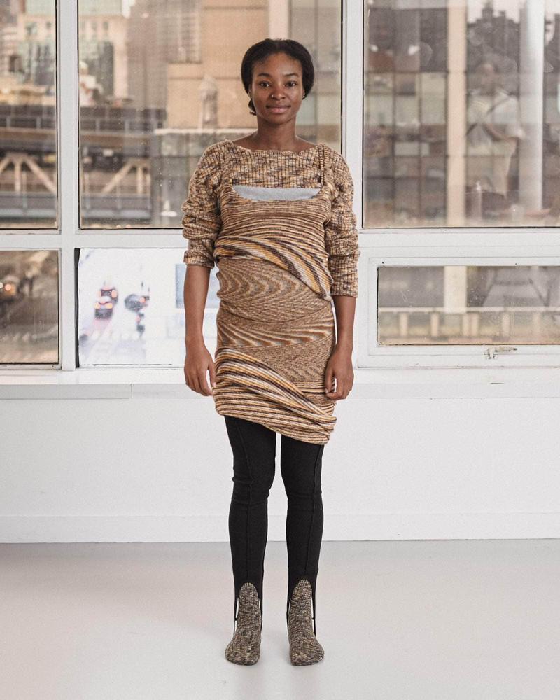 Waste Cropped Sweater - Organic Cotton Knit 6