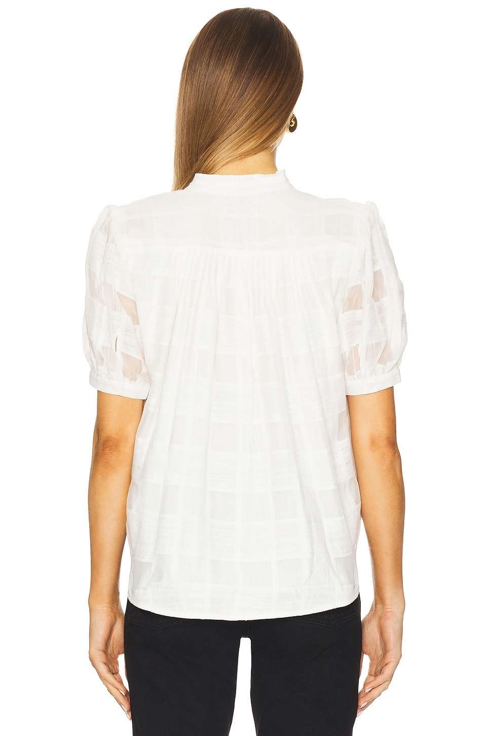 Jordan Short Sleeve Plaid Top - 3