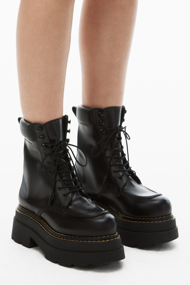 Alexander Wang Atlas Lace-Up Platform Boot outlook