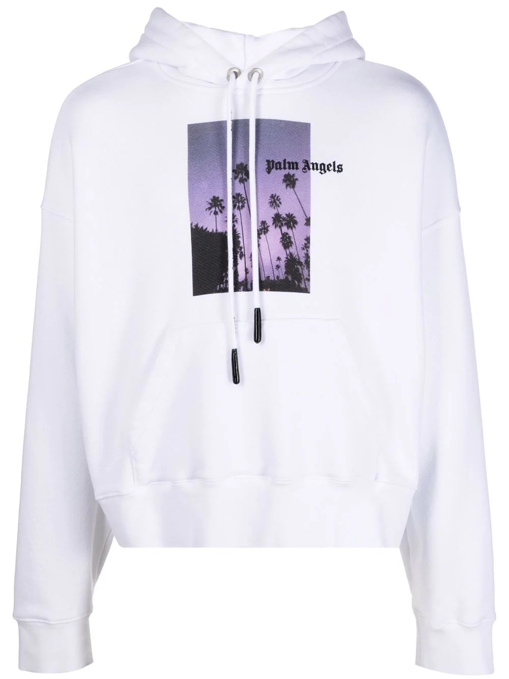 graphic-print hoodie - 1