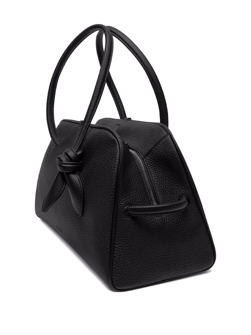 knot-detail leather shoulder bag - 2