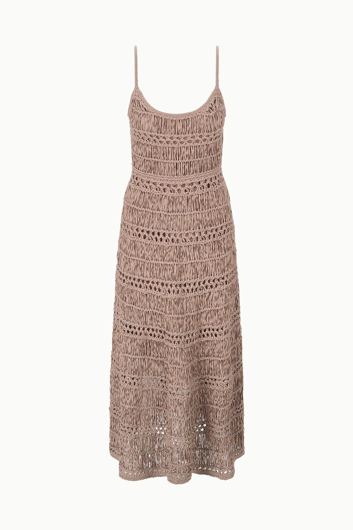 STAUD KINGSTON DRESS DESERT - 1