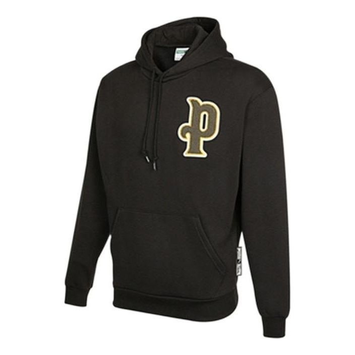 PUMA Varsity Logo Hoodie 'Black' 534382-01 - 1