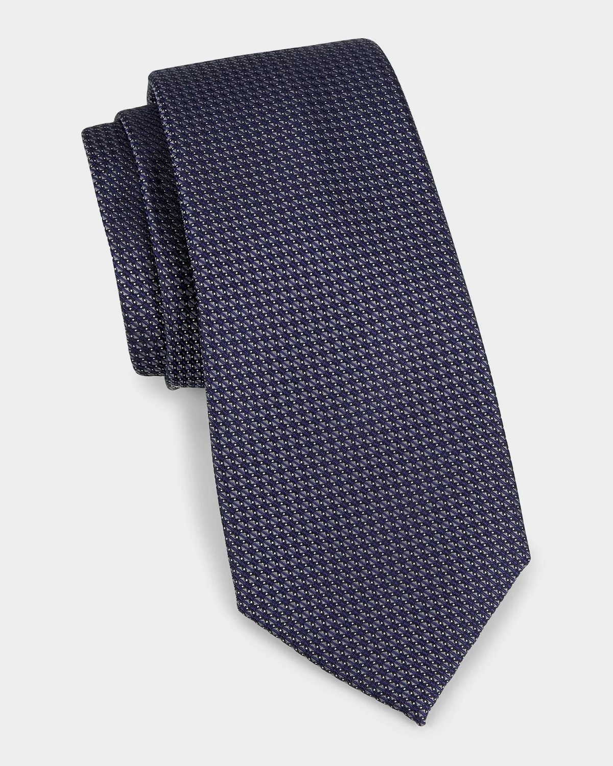 Men's Neat Silk Tie - 1