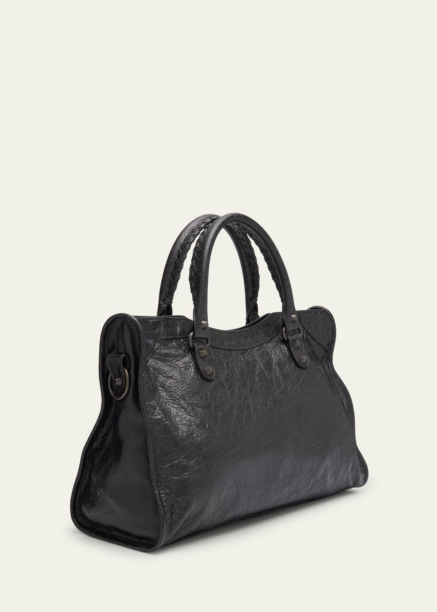 Le City Medium Leather Top-Handle Bag - 3