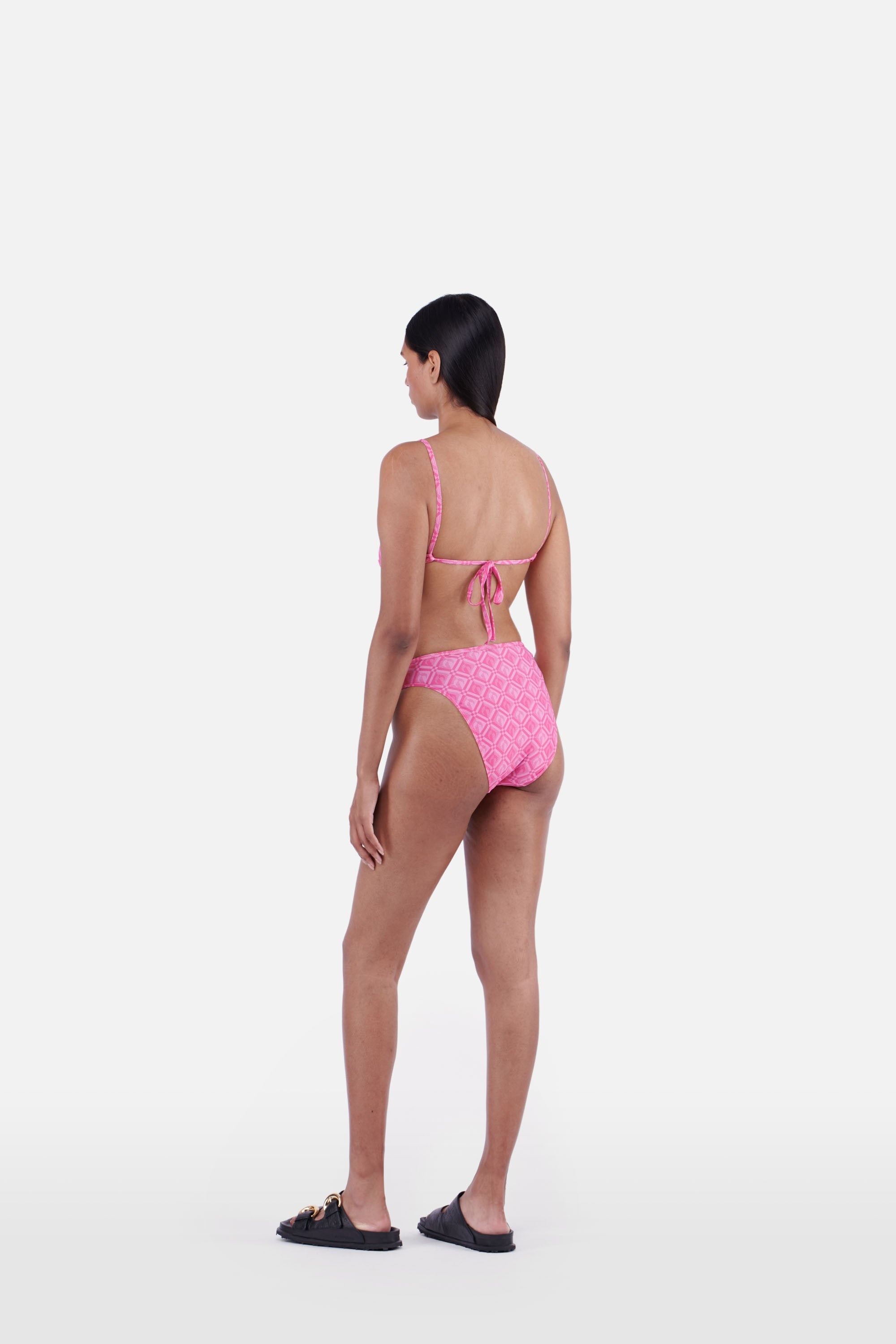 Printed Two Piece Bikini - 3