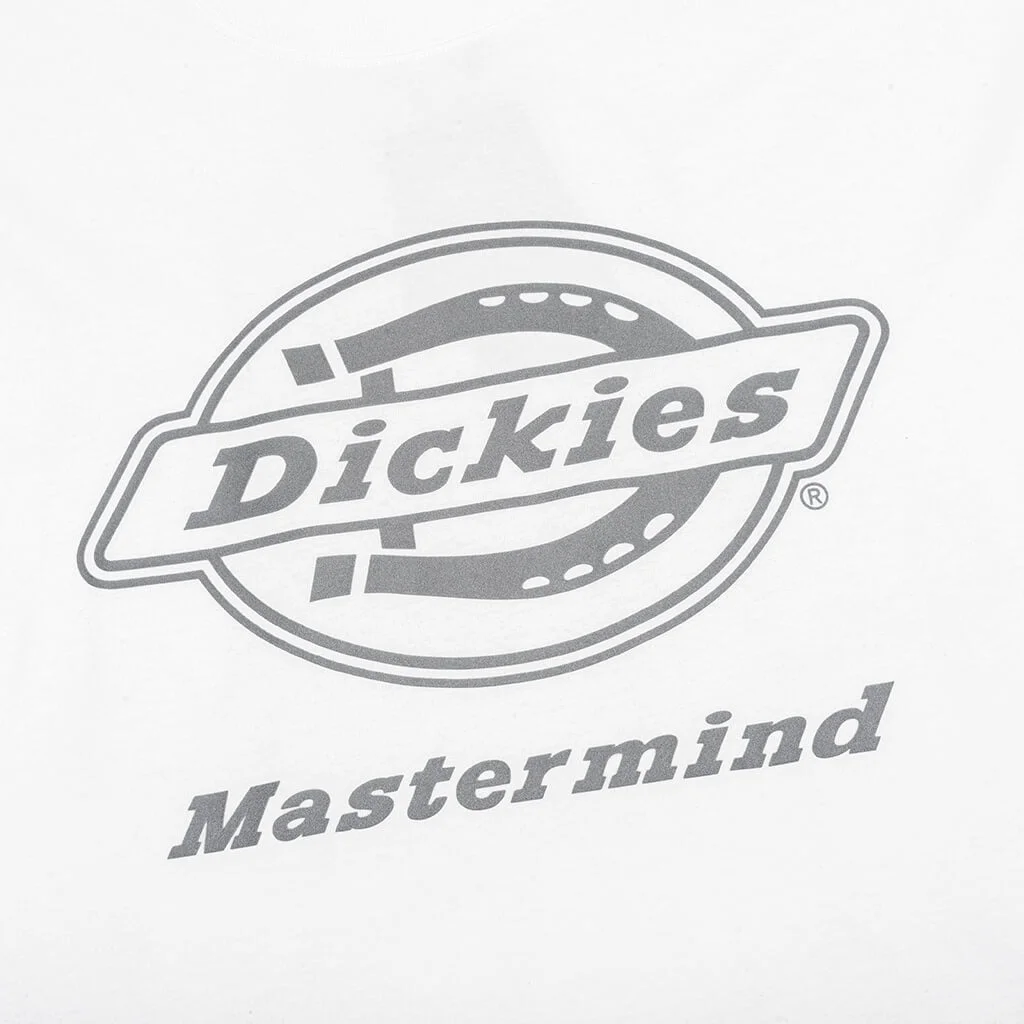 mastermind JAPAN DICKIES X MASTERMIND JAPAN L/S TEE - WHITE
