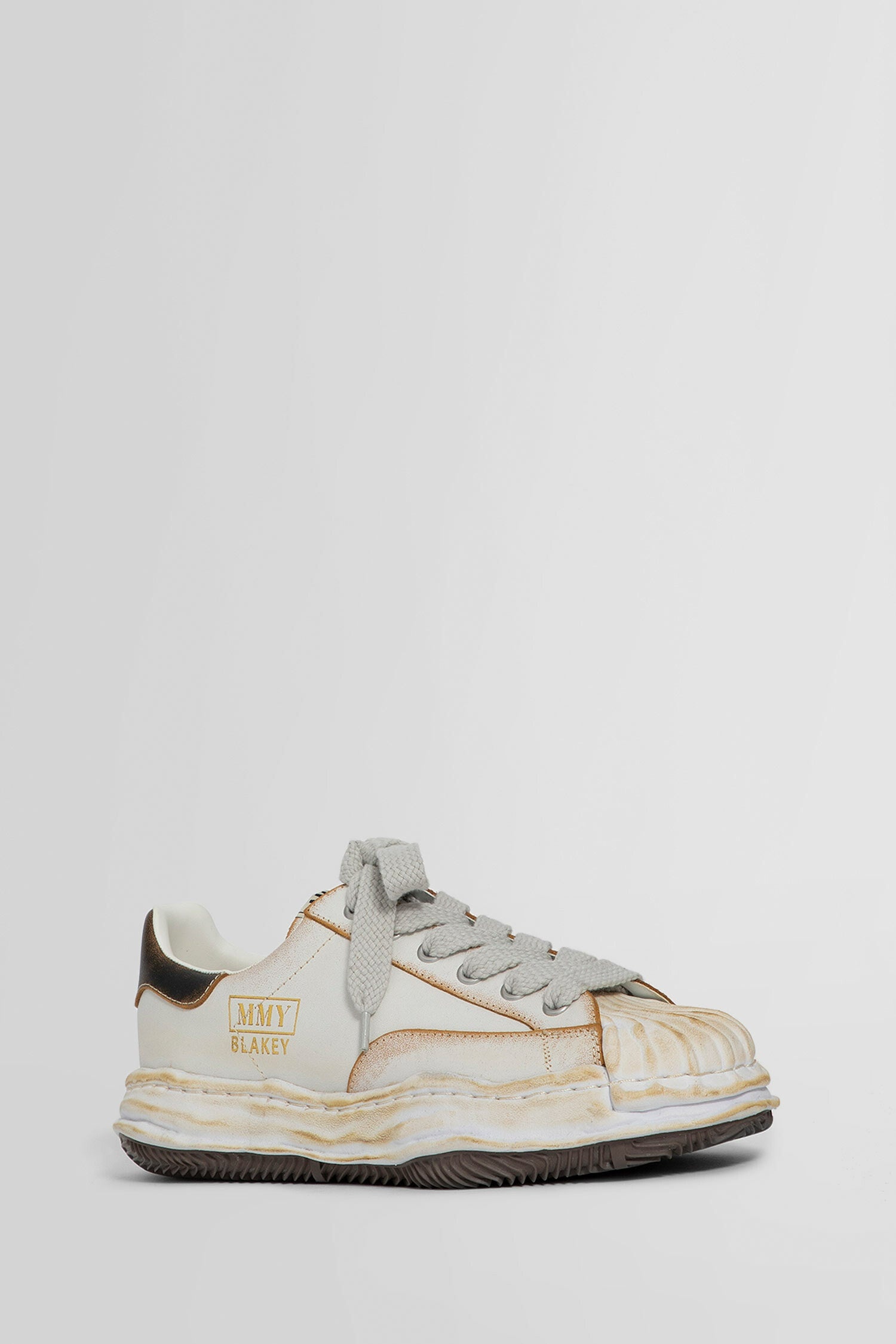 MAISON MIHARA YASUHIRO UNISEX WHITE SNEAKERS - 2