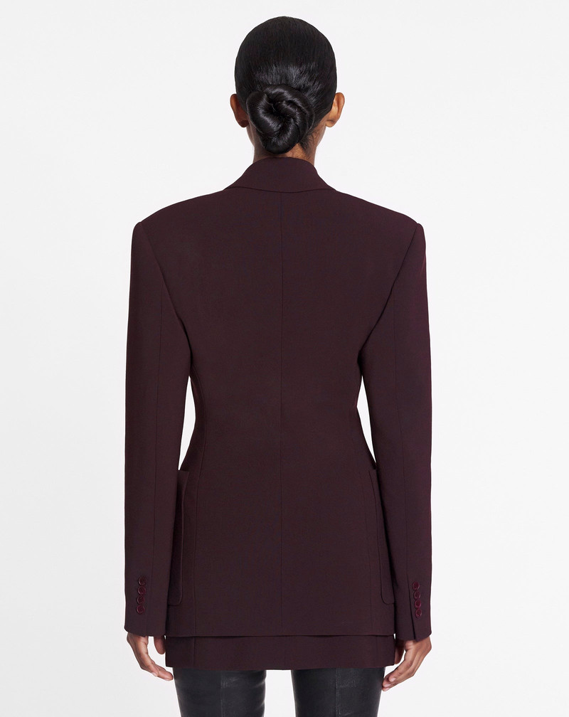 SINGLE-BREASTED FITTED JACKET 4