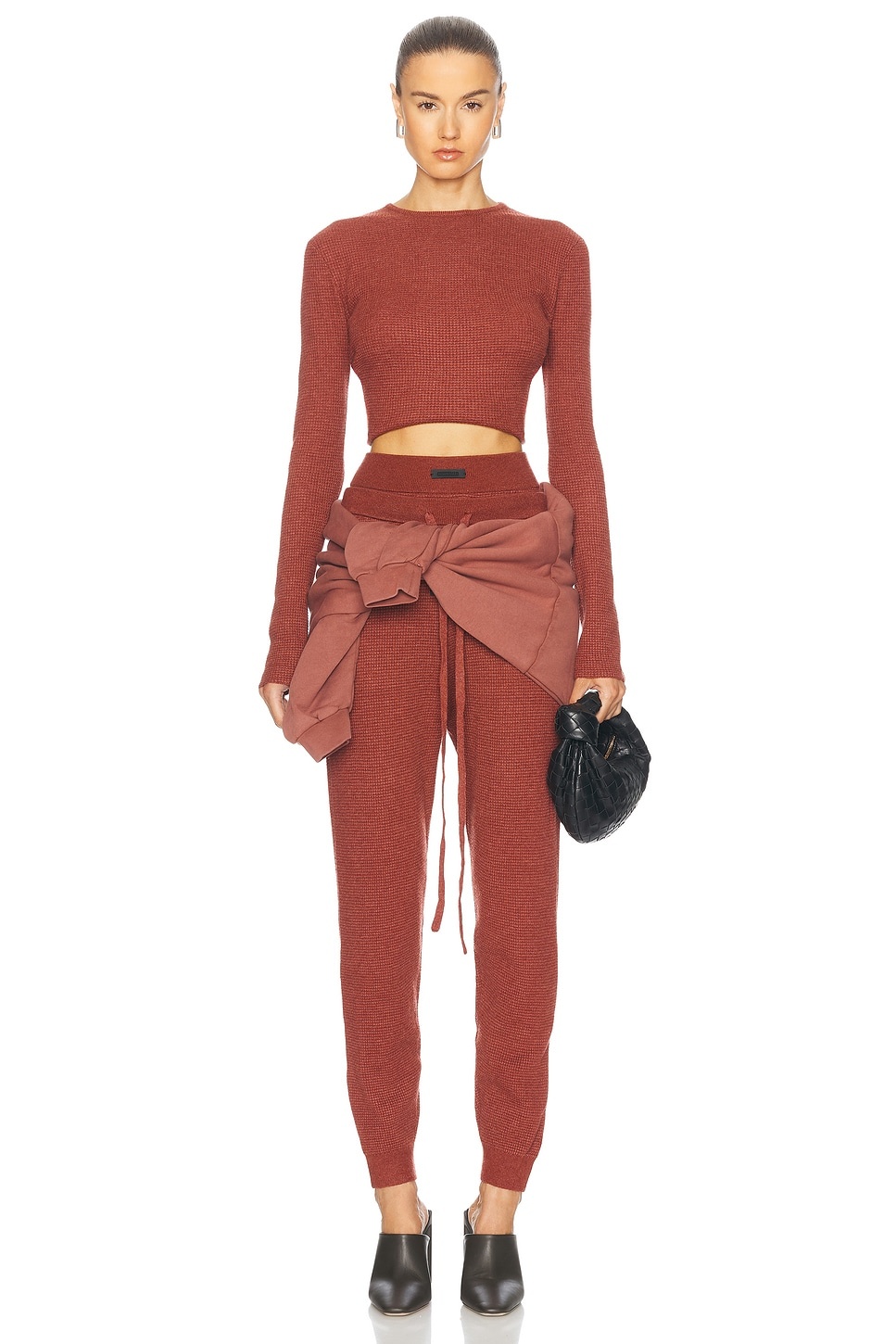 Waffle Fitted Sweatpant - 5