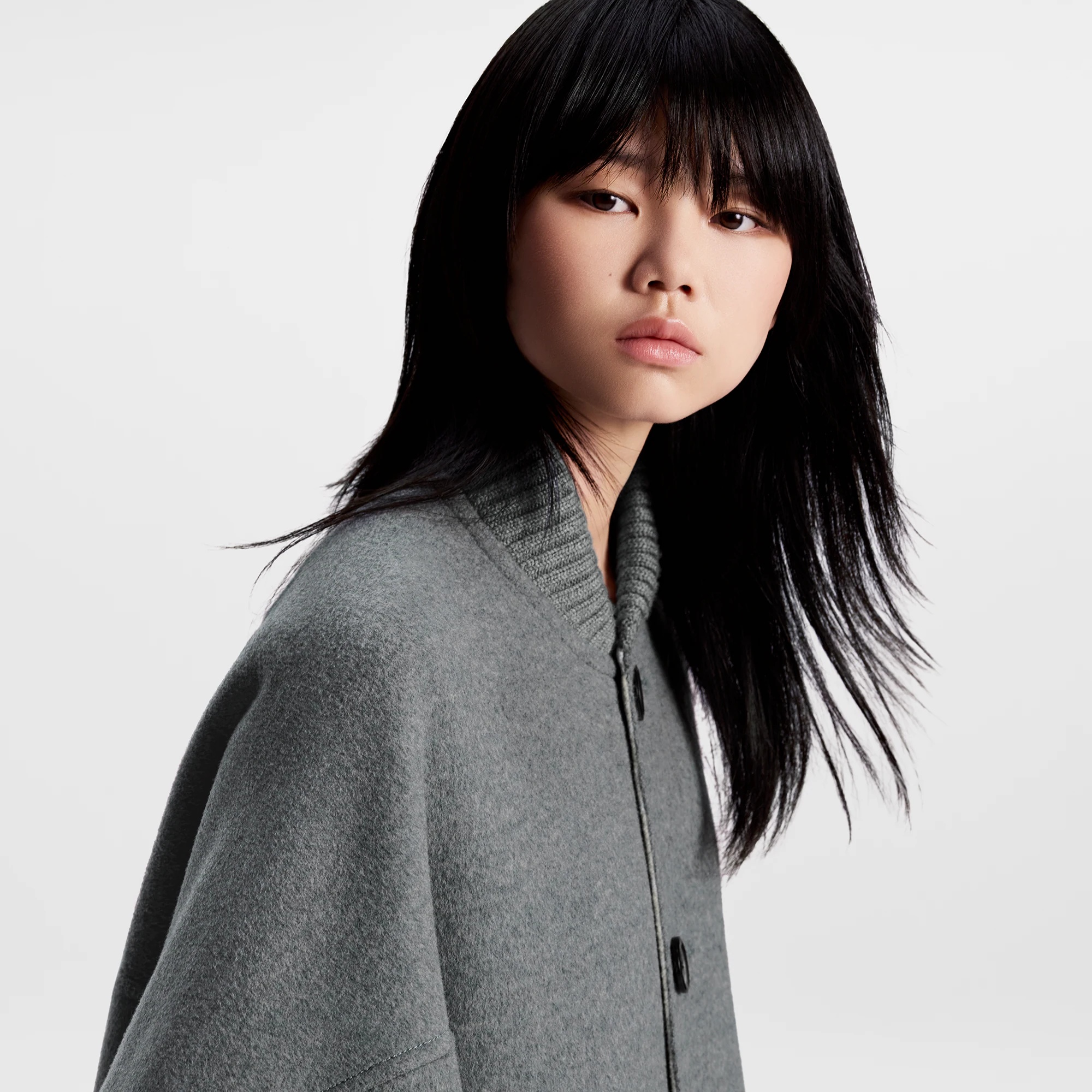 Slouchy Long Bomber Coat - 2
