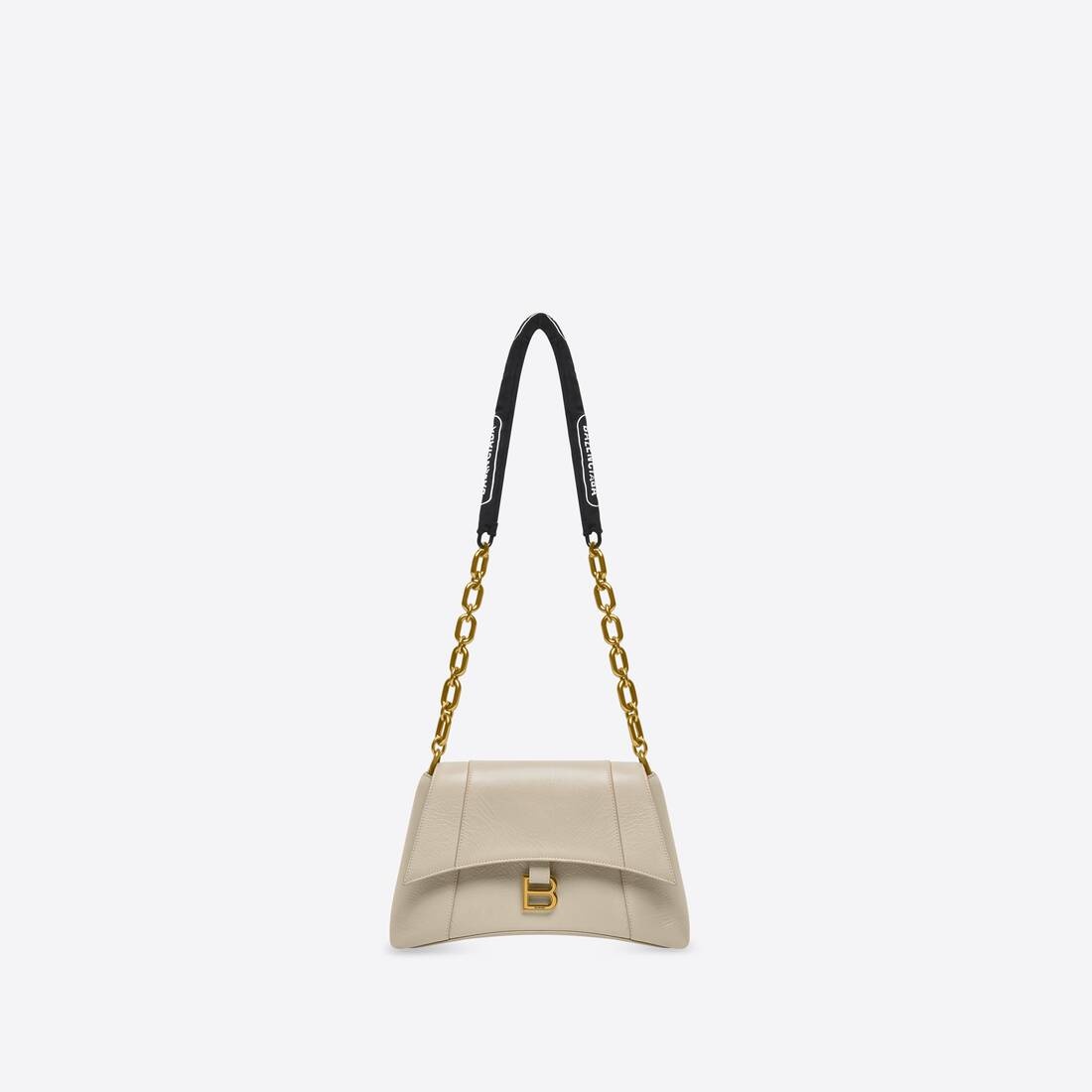 Women's Downtown Small Shoulder Bag With Chain  in Beige - 1