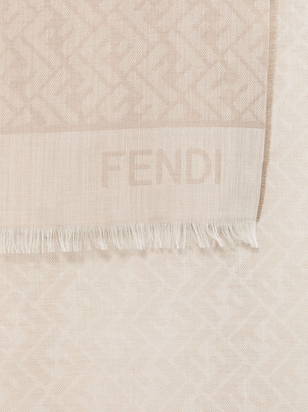 Fendi Women Ff Cashmere And Silk Stole - 2