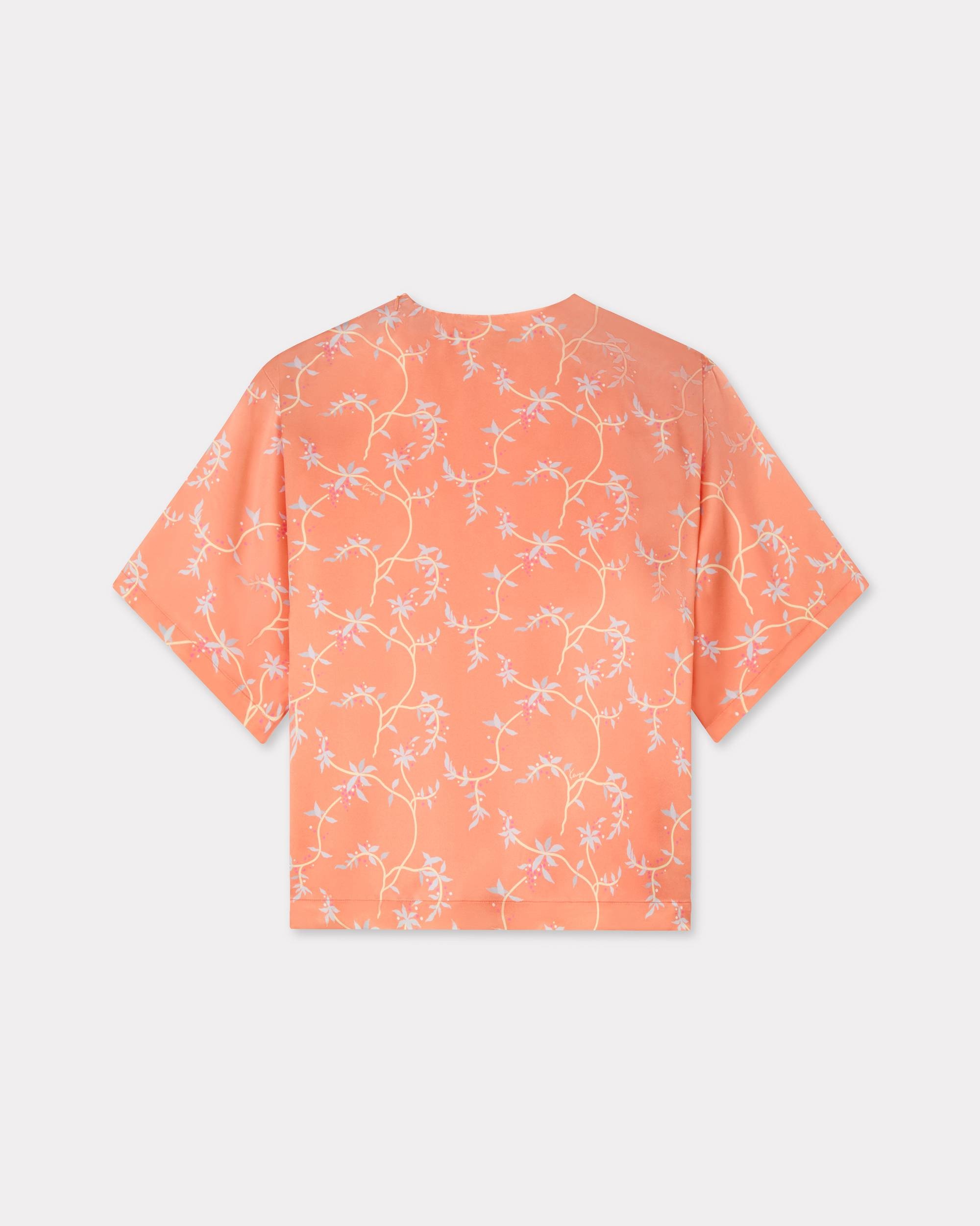 'KENZO Jungle Flower' top in silk - 2