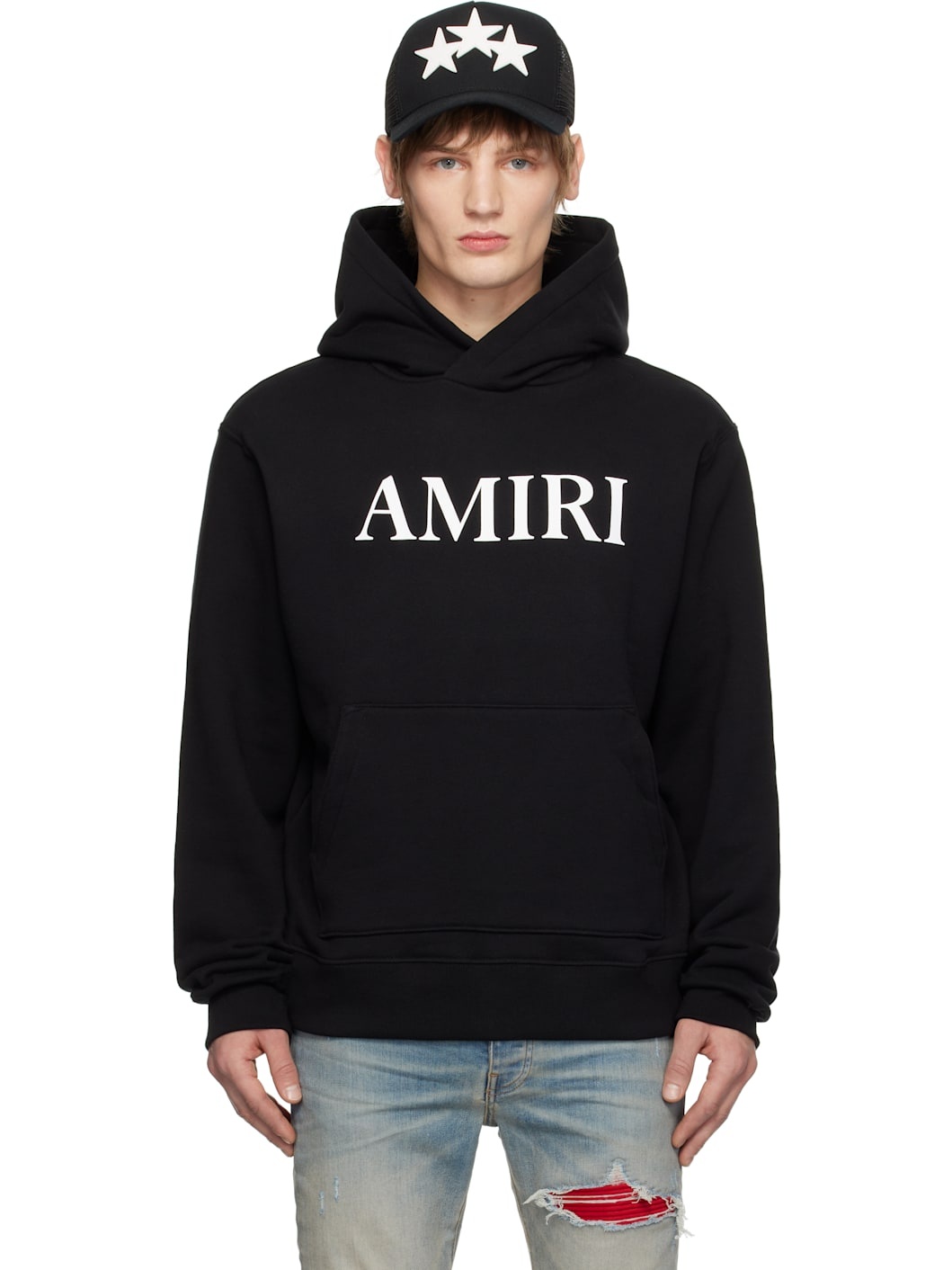 Black Core Logo Hoodie - 1