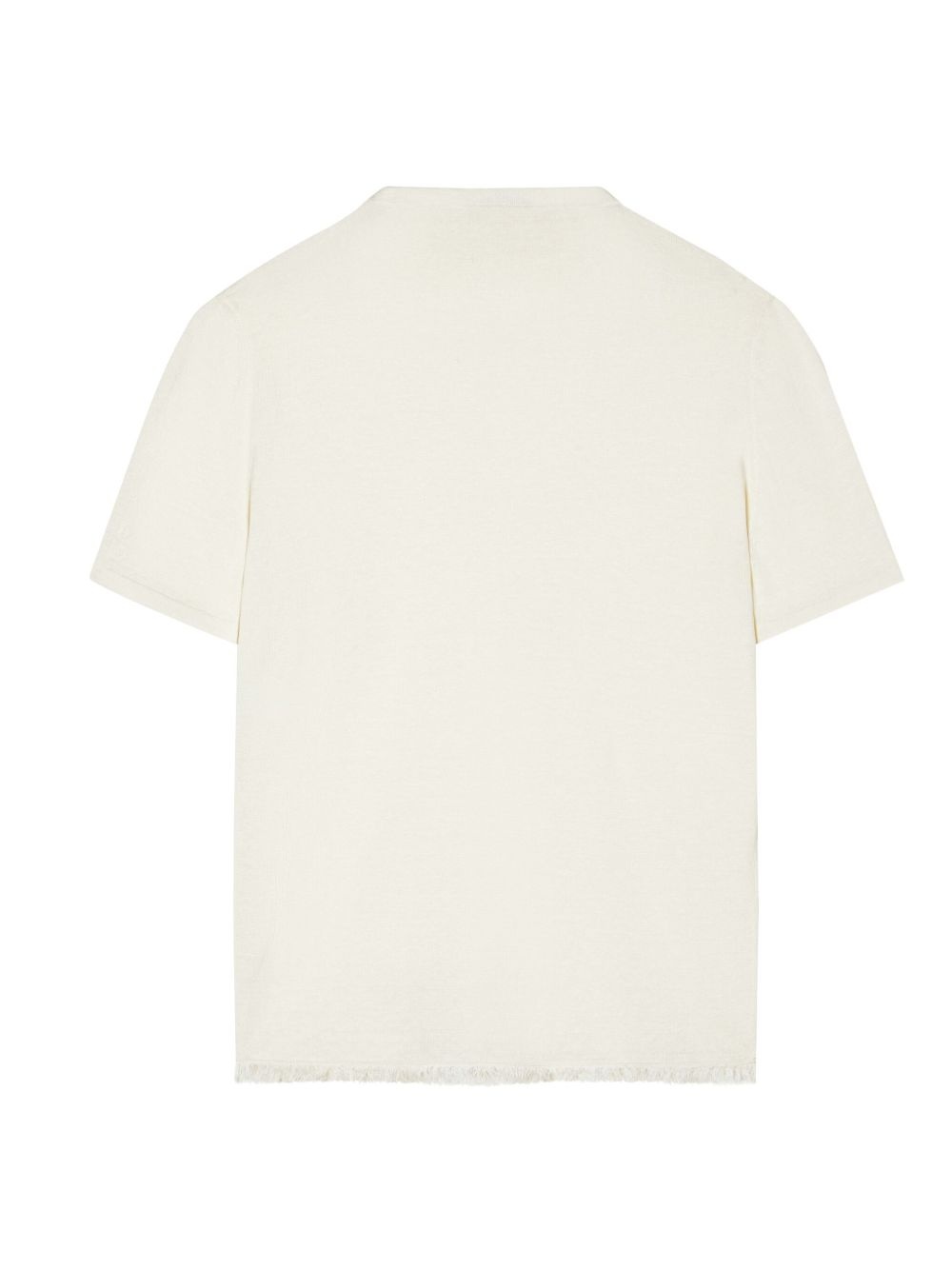 linen knitted T-shirt - 7