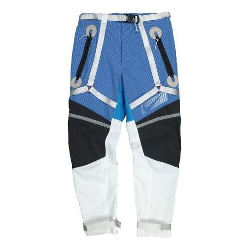 Nike ISPA Series Splicing Mesh Colorblock Long Pants 'Blue' AR5866-484 - 1