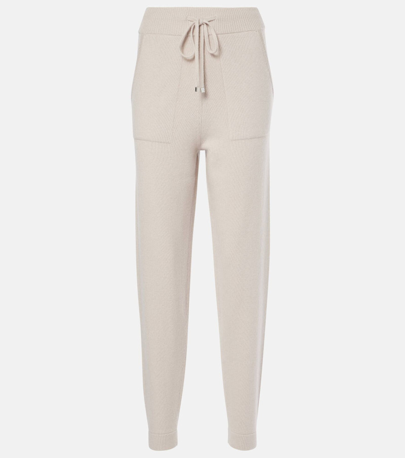 Opera wool and cashmere sweatpants 1