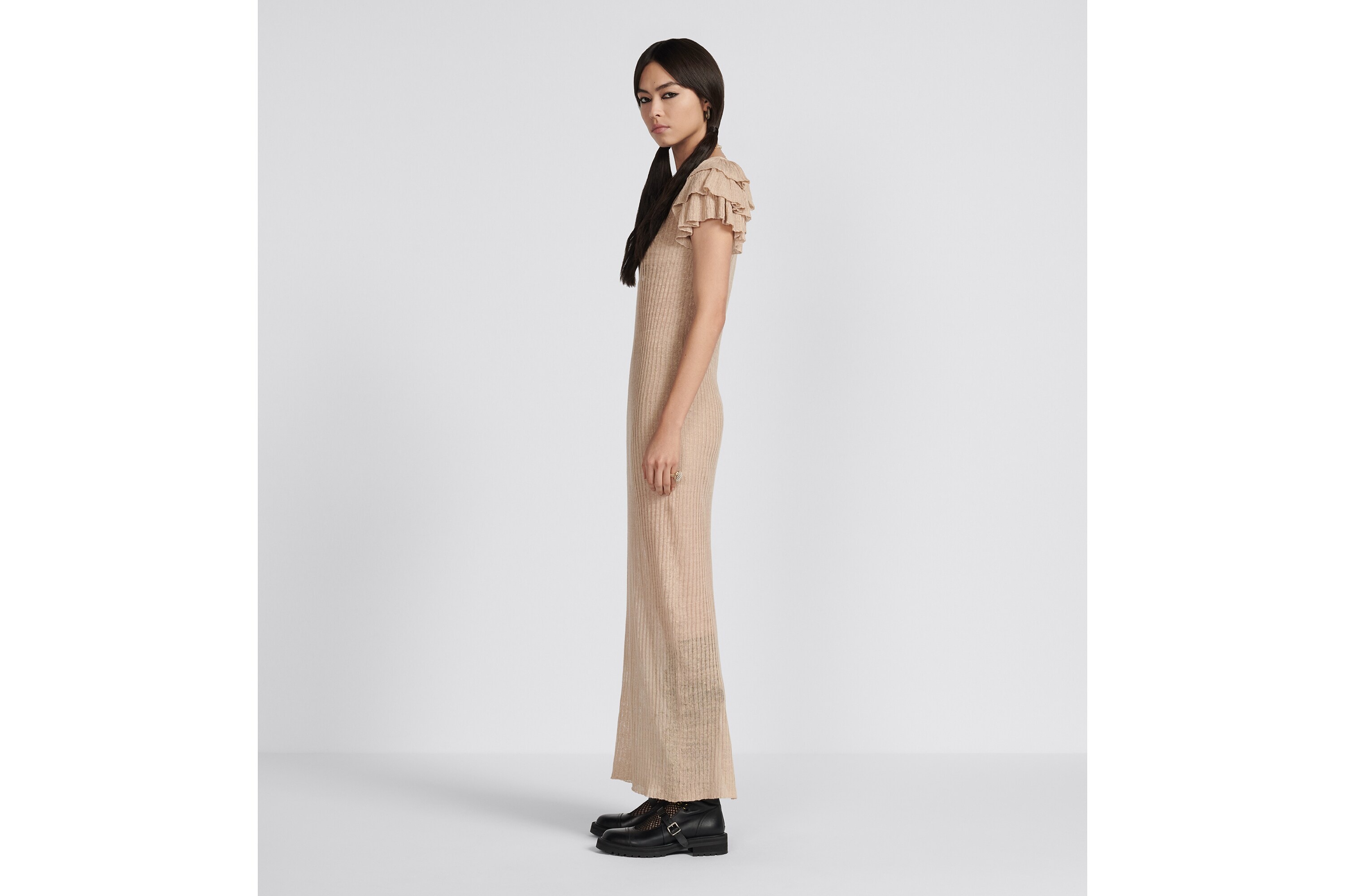 Long Dress with Ruffles - 5