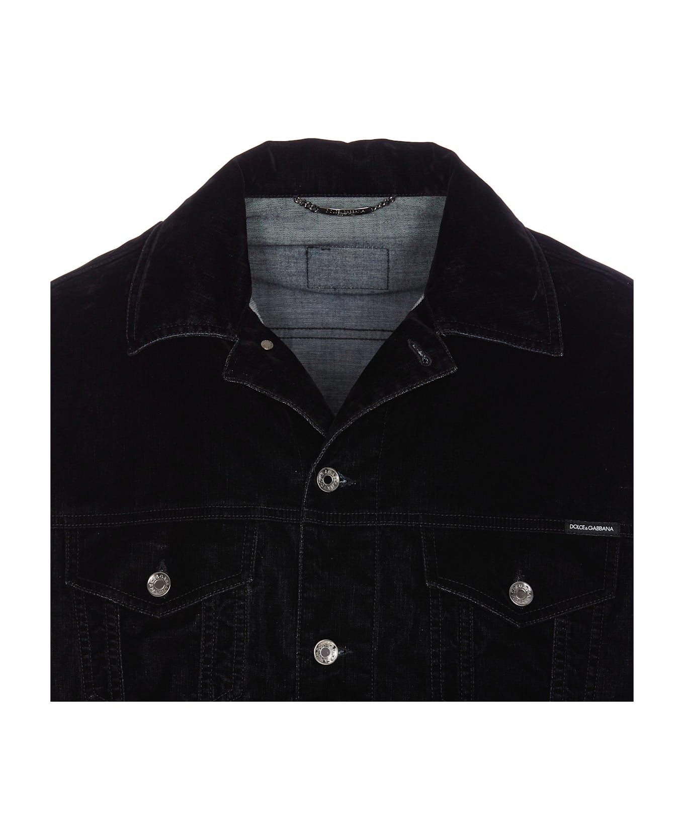 Velvet Shirt Jacket - 4